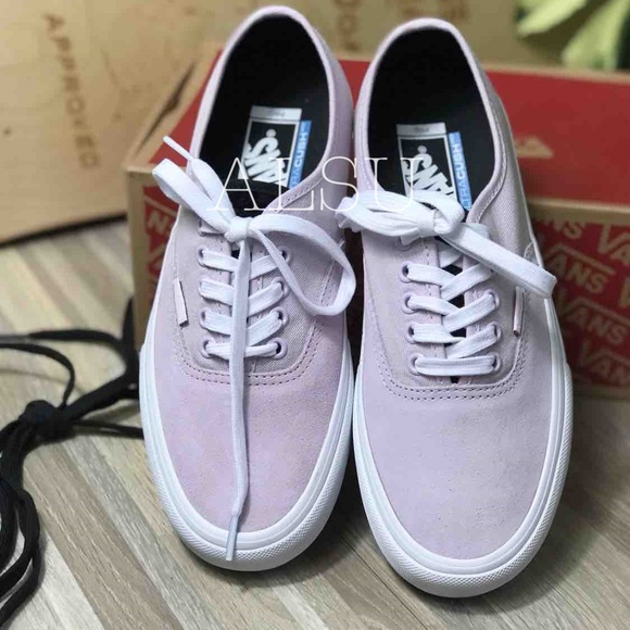 VANS Authentic Pro Velvet SUEDE Canvas Lavender W - Picture 3 of 7